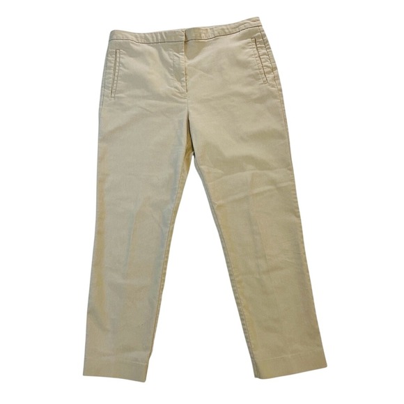 Worthington Pants - Worthington Slim Leg Cropped Pants, Womens, Color‎ Khaki, Size 12